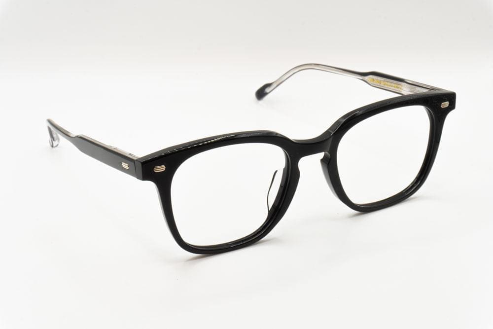 Vintage NORAs frame side 400とretoroism Brown Retro-Vintage Geometric Full-Rim Reading Glasses - Stoltz